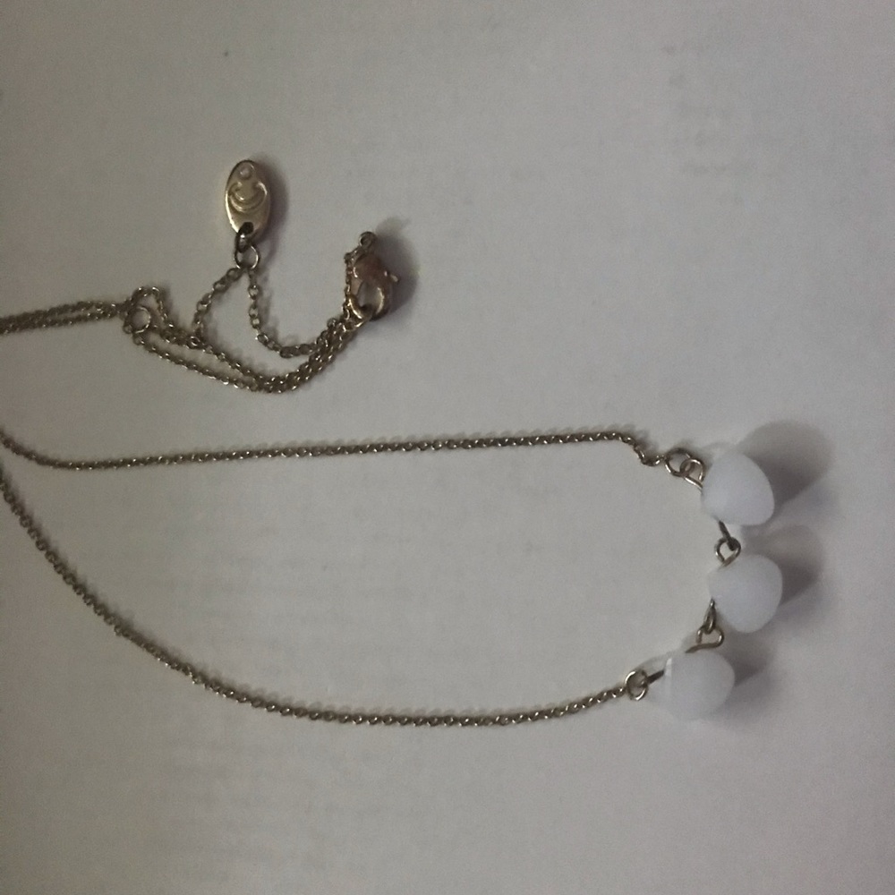 5 pc necklace set, slightly worn.